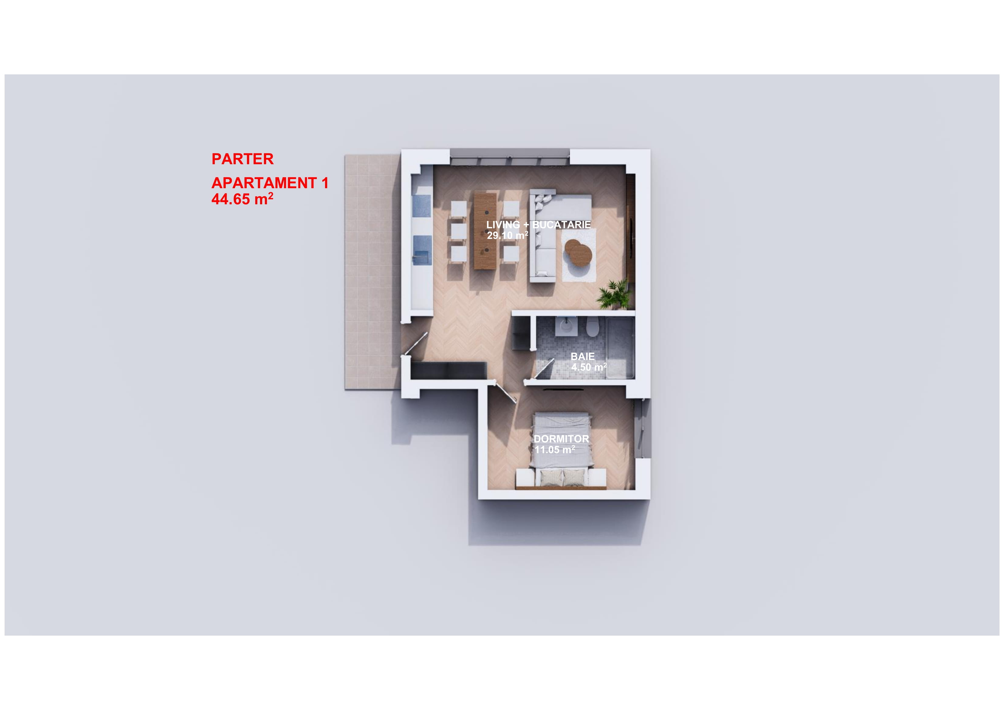Apartament 1 - Parter
